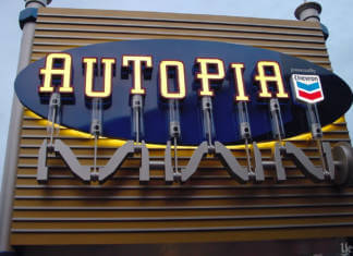 Yesterland: Autopia, Presented by Chevron