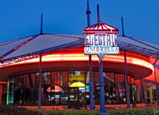 Yesterland: Electric Umbrella at Epcot Electric Umbrella