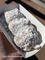 Busch Gardens Tampa food and wine beignets