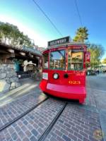 Disney California Adventure Red Car Trolley Tall