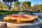 Disneyland-Downtown Disney flower fountain-micechat