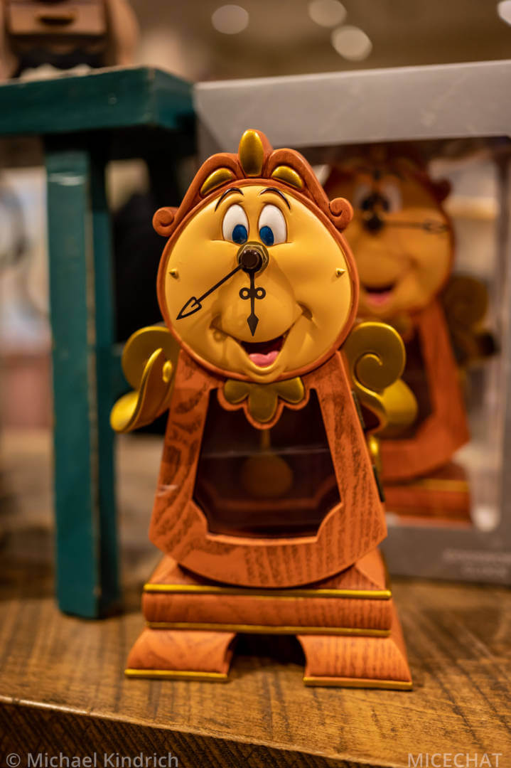 A Cogsworth Clock, sold at Disney Home