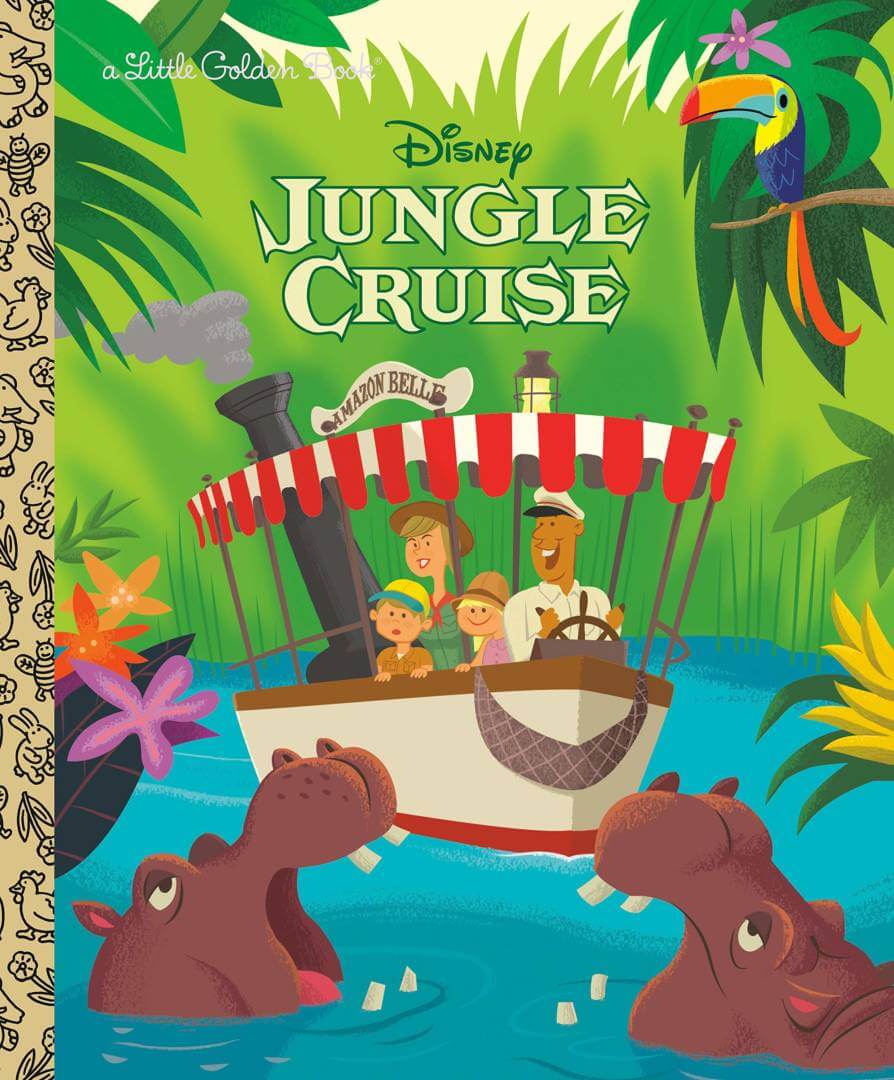 The cover of the Little Golden Book, Jungle Cruise
