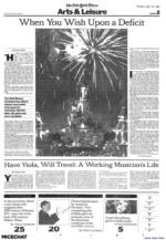 New York Times reports on Euro Disney’s troubles, 1993.