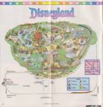 Disneyland Map 1986