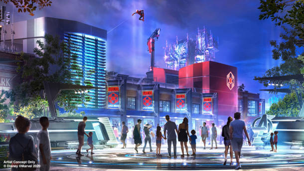 WEB Slingers: A Spider-Man Adventure concept art.