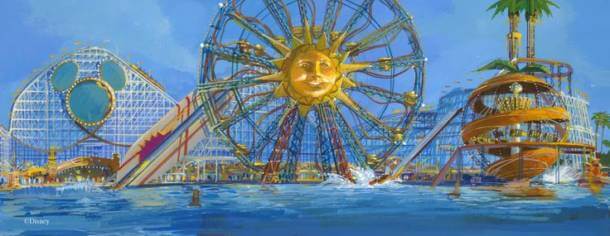 Paradise Pier concept art.