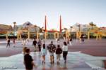 Disney’s California Adventure main entrance, 2001.