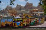Cars Land construction, summer 2011.