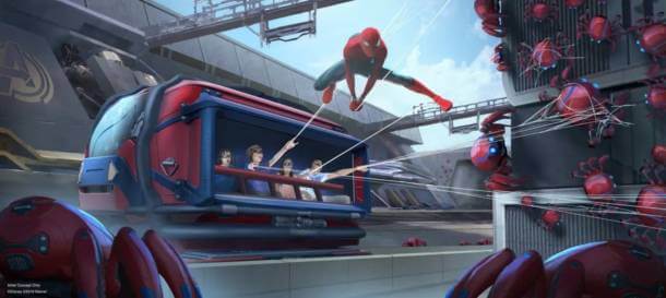 WEB Slingers: A Spider-Man Adventure concept art.