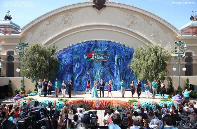 Grand opening of the Little Mermaid, 2011.