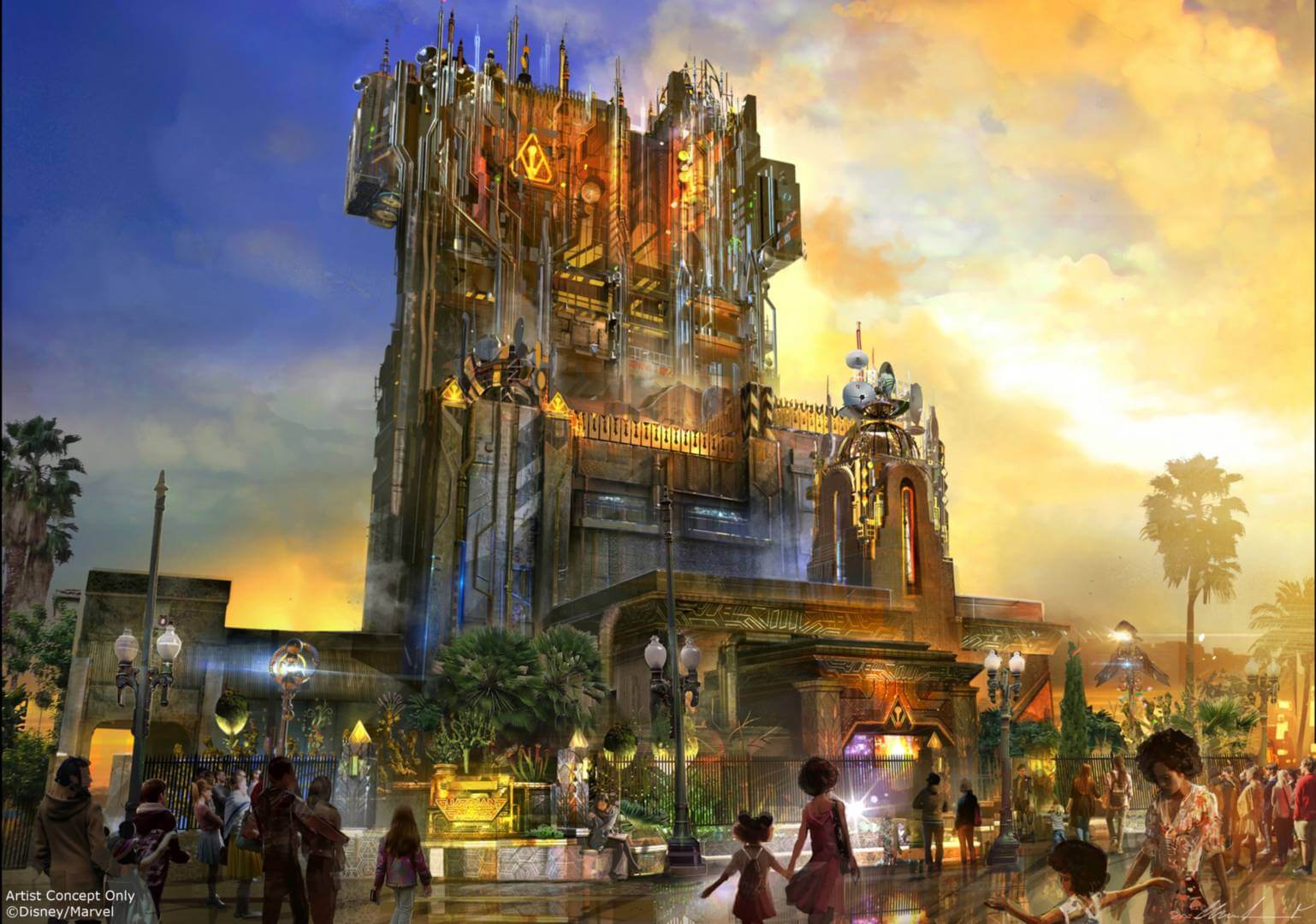 Guardians of the Galaxy — Mission: BREAKOUT! concept art. 