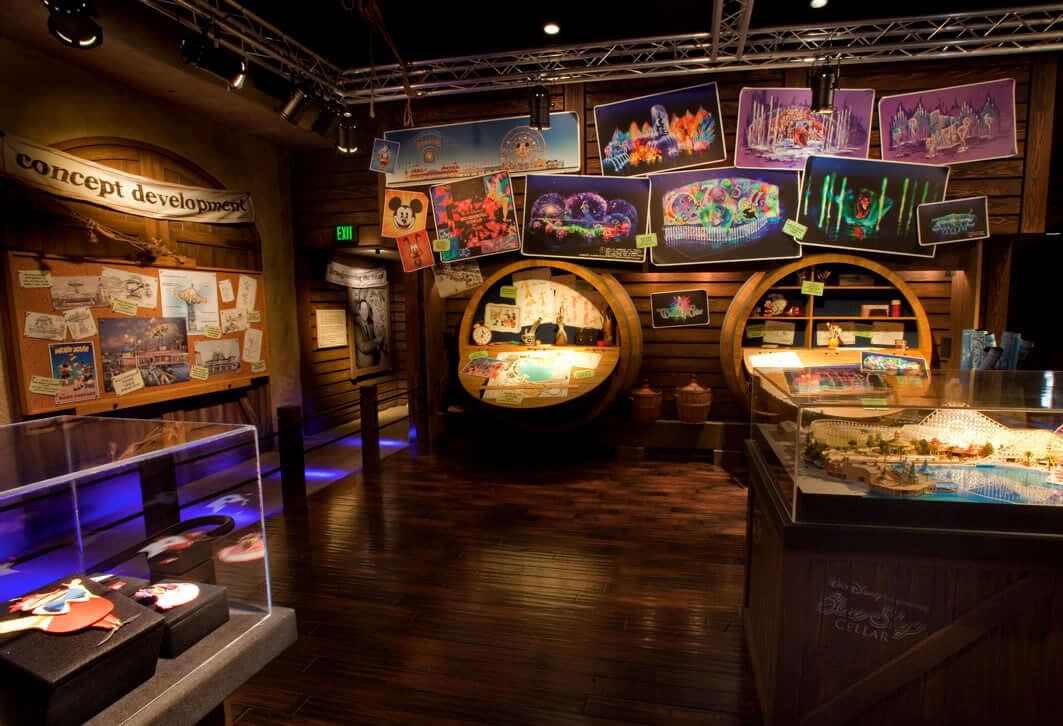 Blue Sky Cellar interior, 2008. 