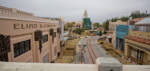 Buena Vista Street under construction, April 2011.