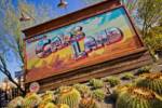 Cars Land entrance marquee, 2012.