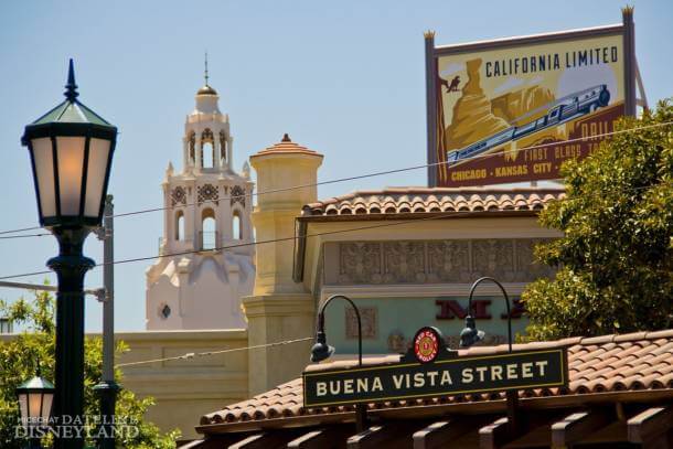 Buena Vista Street, 2012.