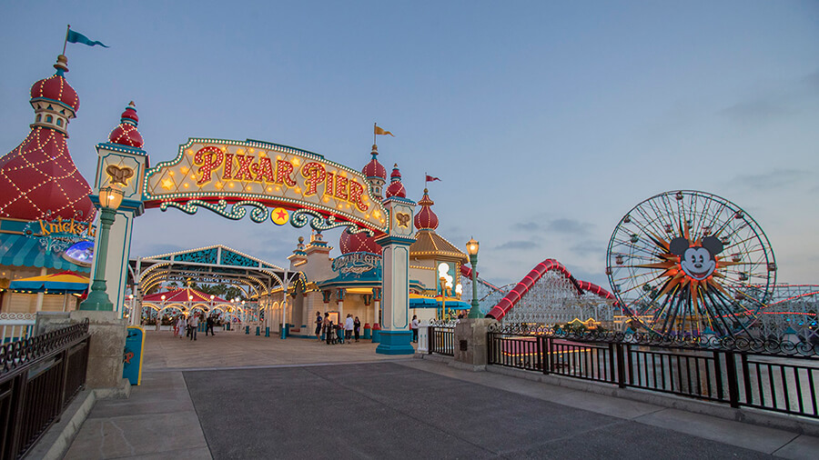 Pixar Pier, 2018