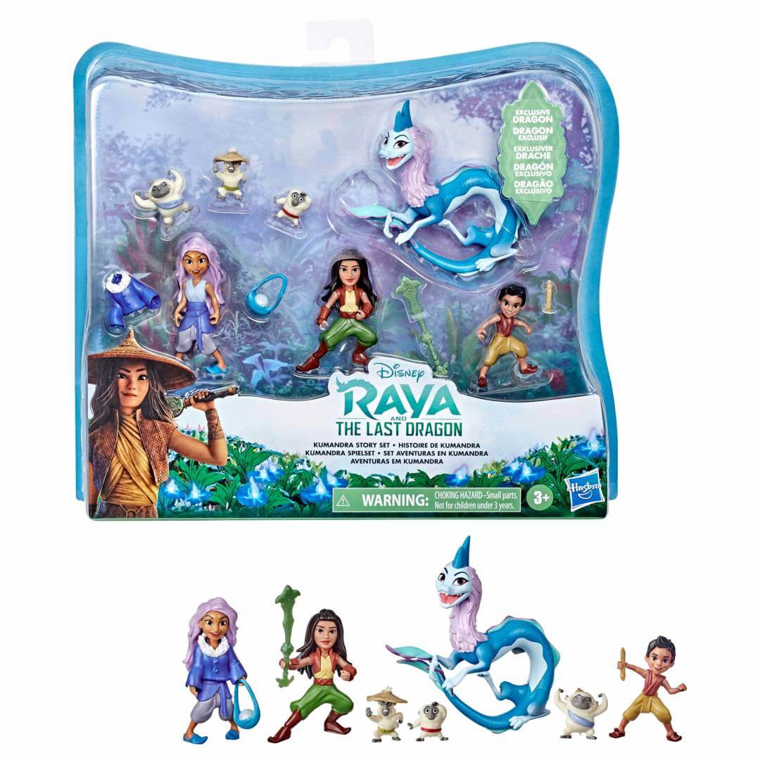 The Kumandra Story play set from Raya and the Last Dragon