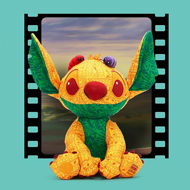 The plush from March's Stitch Crashes Disney Collection Series, based on The Lion King