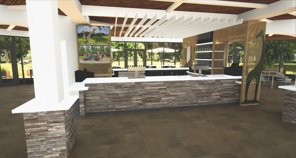 , New Giraffe Bar at Busch Gardens Tampa Opens Today