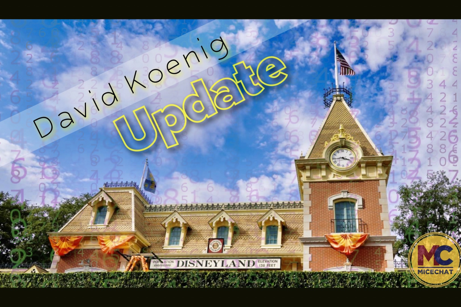 Disneyland David Koenig Update