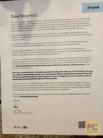 Disneyland Forward Mailer to Community Letter