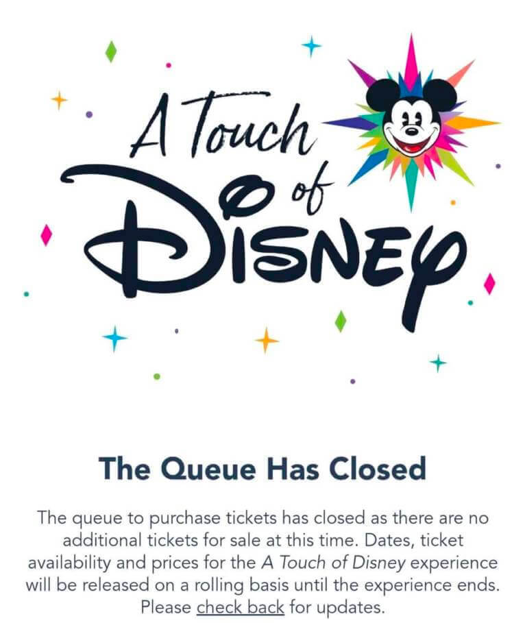 , Disneyland Update &#8211; Not Quite As Soon As You Think