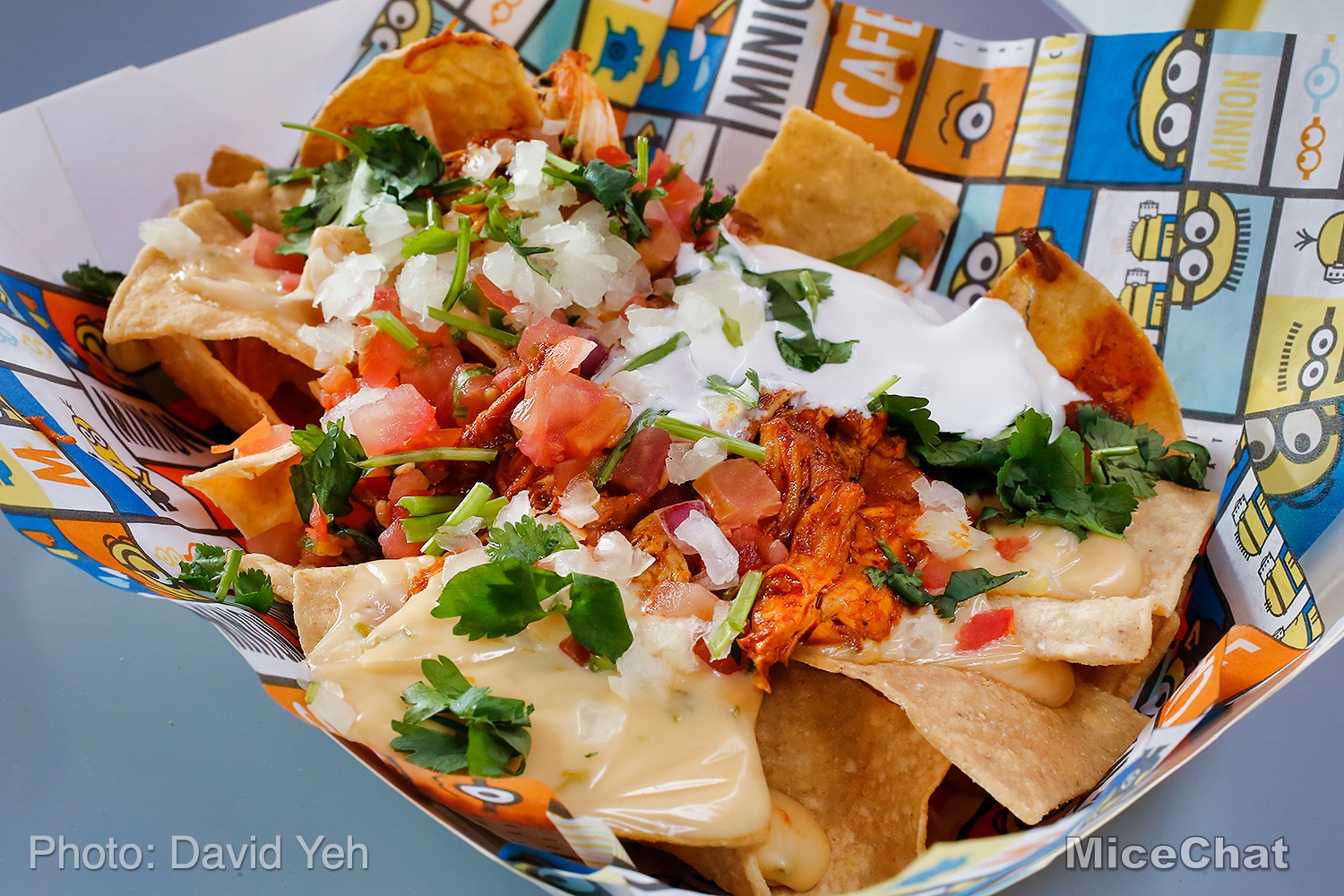 Taste of Universal Studios Hollywood 6 Minion Cafe Nachos-micechat