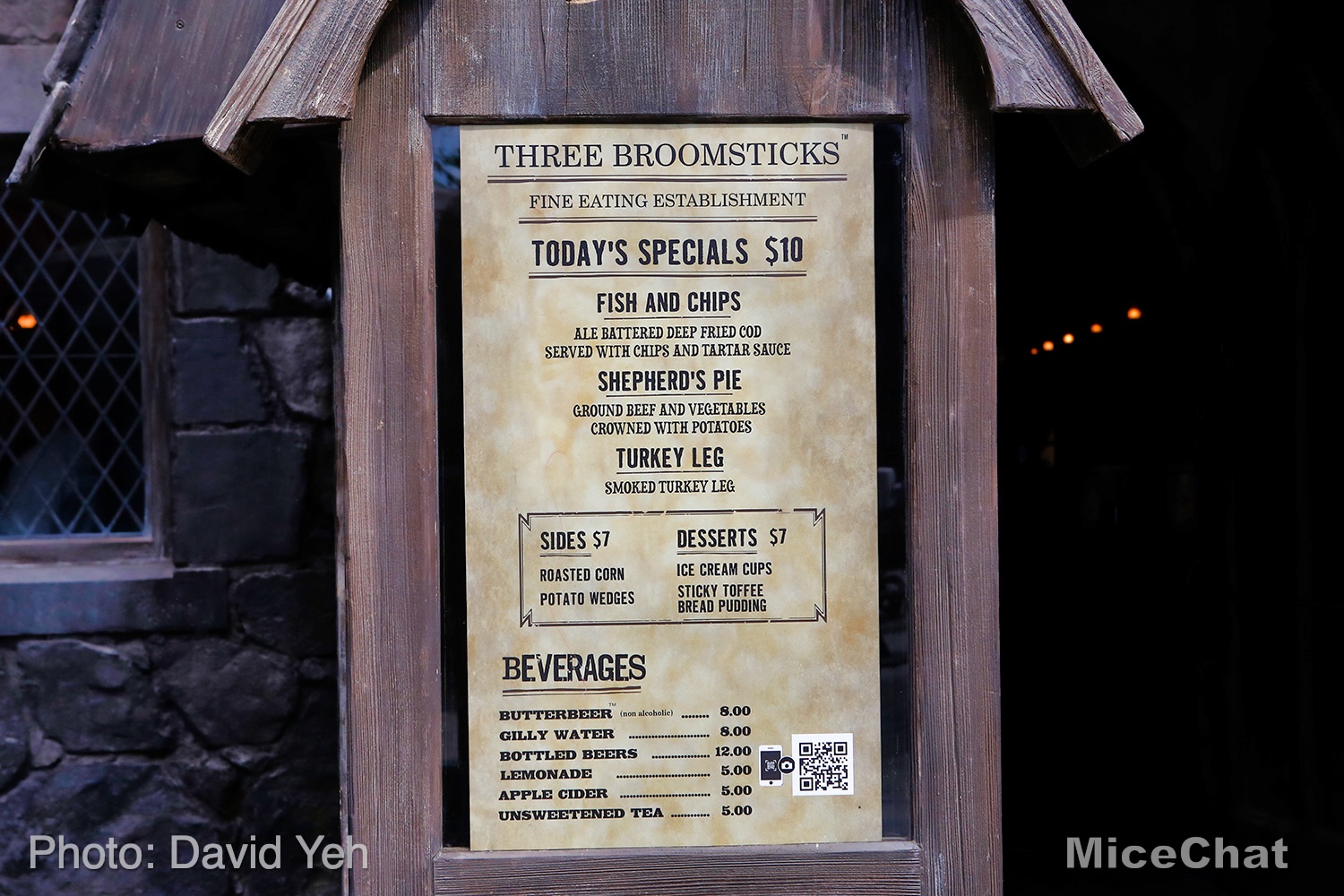 Taste of Universal Studios Hollywood 7 Three Broomsticks Festival Menu-micechat