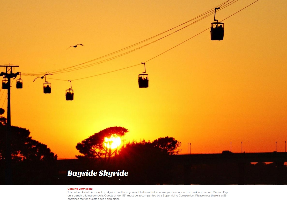 Bayside Skyride Page