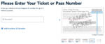 Finding Disneyland Ticket Number