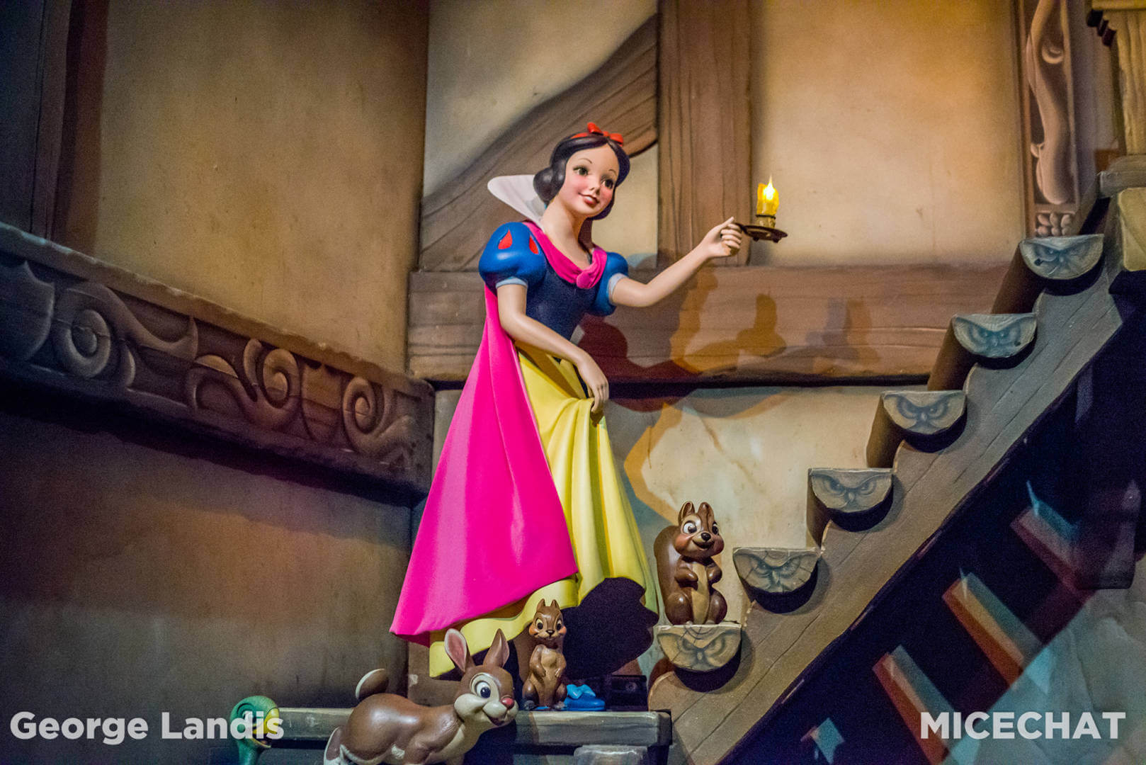 , FIRST LOOK: A Ride on Disneyland&#8217;s Reimagined Snow White Attraction