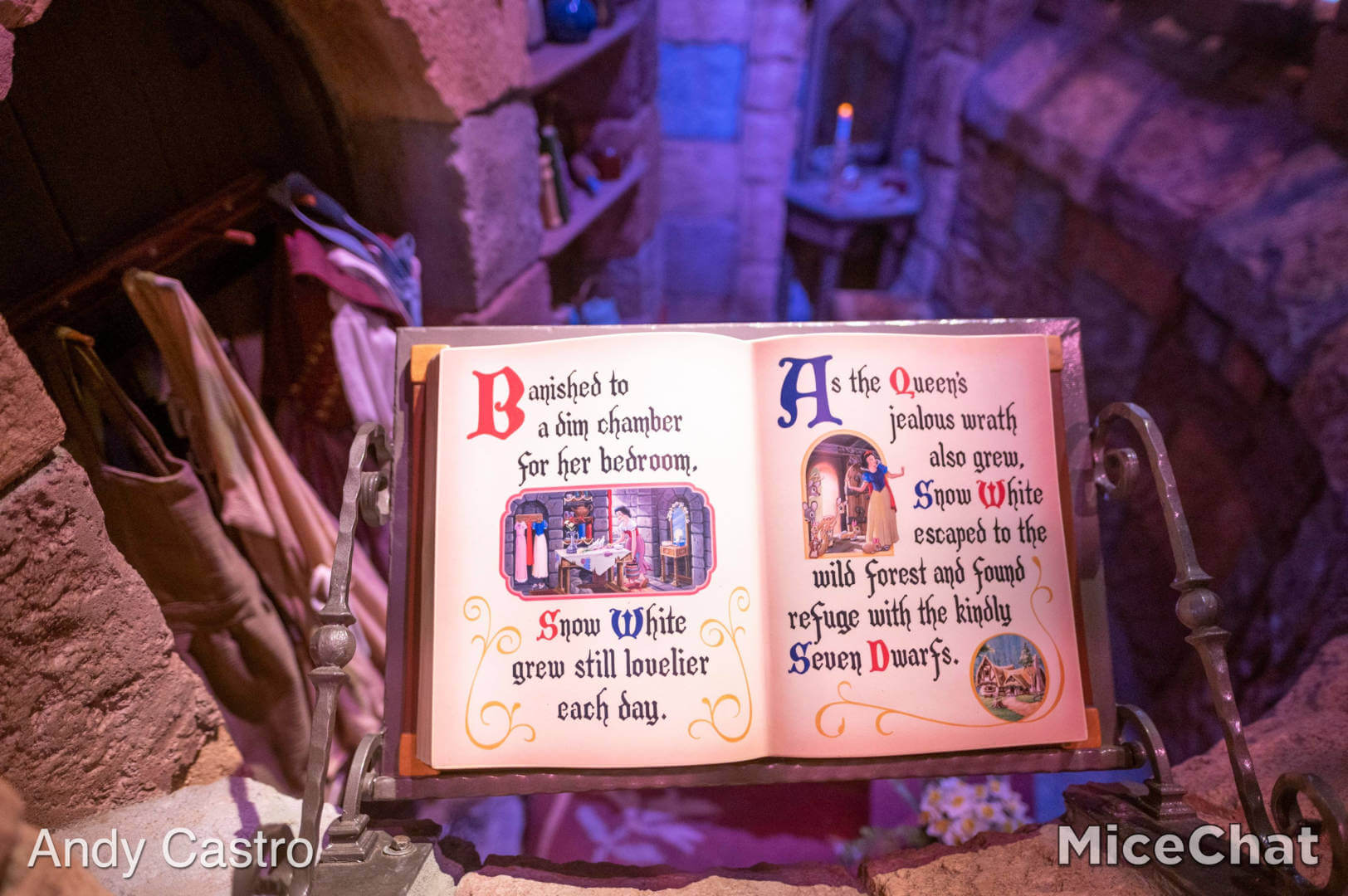 , FIRST LOOK: A Ride on Disneyland&#8217;s Reimagined Snow White Attraction