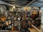 Universal Studios Three Broomsticks Extra Tables Piled Up