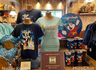 Disneyland Shopping Returns & “The Magic is Back” Collection