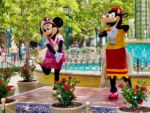 Disney California Adventure characters Minnie Clarabelle