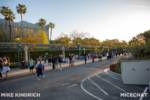 Guests line up for Disneyland’s reopening