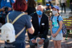 Bob Chapek at Disneyland reopening