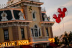 Main Street USA at sunset