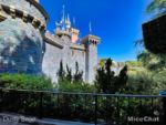 Disneyland Fantasyland Castle Side View Trees replanted-micechat
