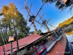 Disneyland Frontierland Columbia Refurbishment closeup-micechat