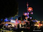 Disneyland Tomorrowland front side view night 3-micechat