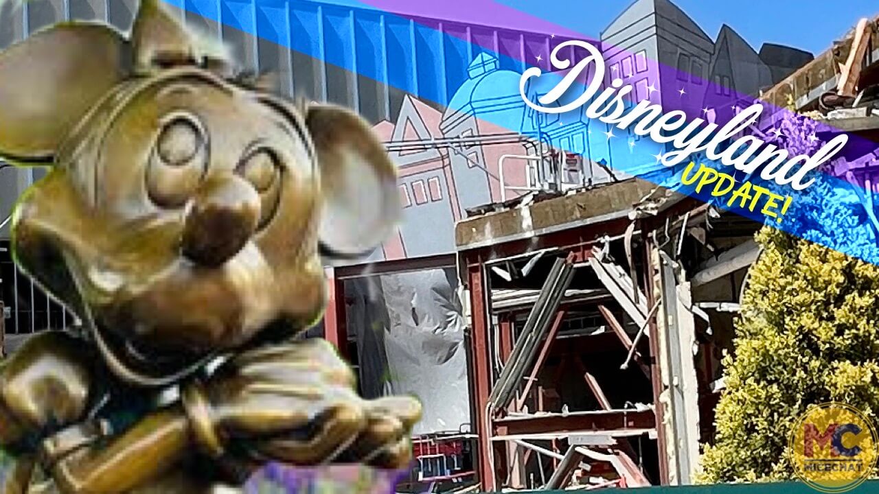 Disneyland Update ToonTown Demolition Minnie Mouse Cover