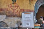 Disneyland food ogas cantina sign