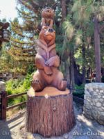 Disney California Adventure Redwood Creek Challenge Trail Brother Bear Statue-micechat