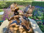 Disneyland Chip and Dale Statue Hub-micechat