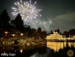 Disneyland Fireworks Rivers of America