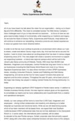Josh Damaro Lake Nona Disney Campus Letter Part 1