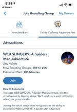 DCA Spider-Man Virtual Queue Open Late