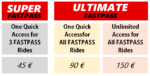 Disney Super FastPass Ultimate FastPass